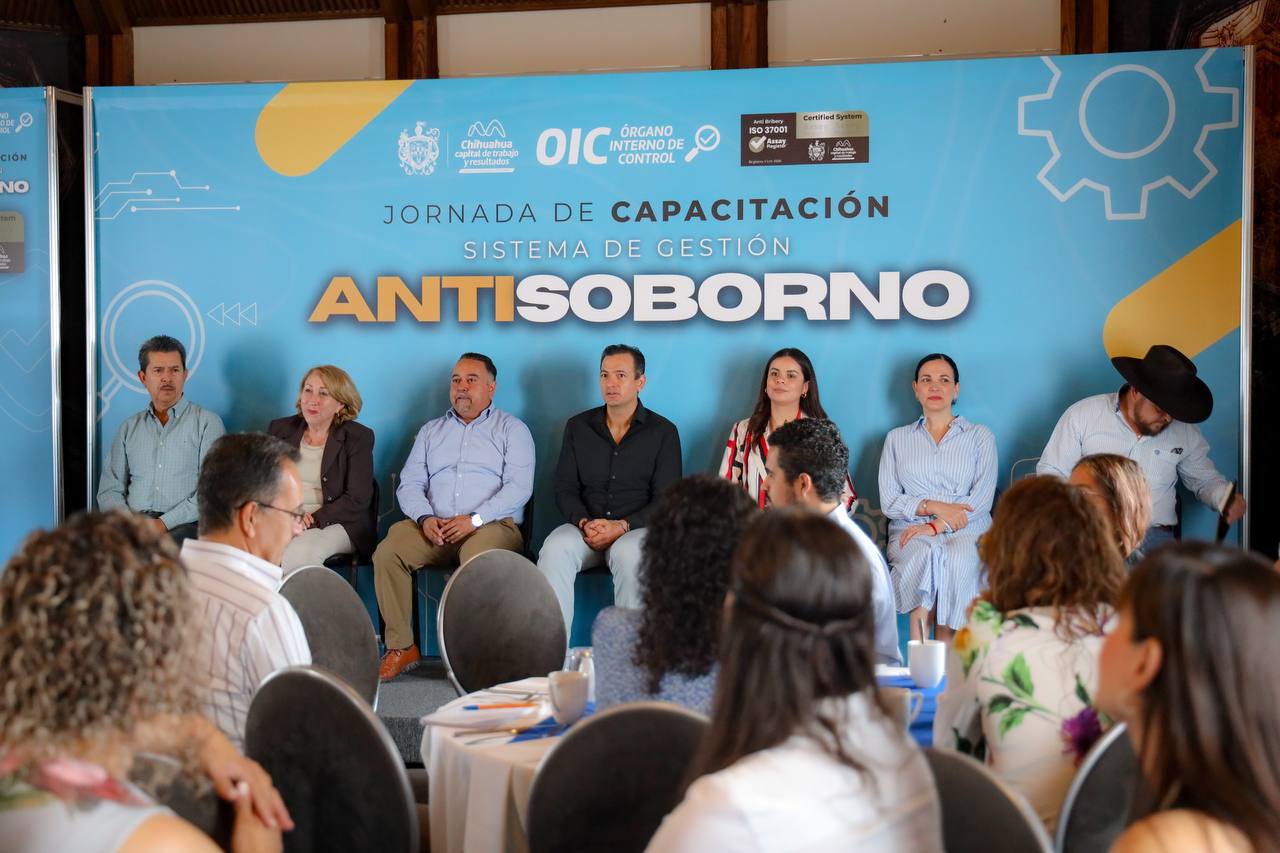 Inaugura Alcalde jornada de capacitación en “Sistema de Gestión Antisoborno”