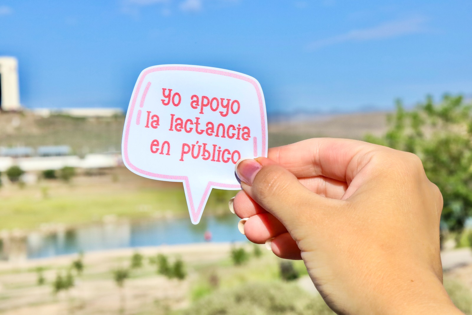 Entrega Municipio stickers y mapas de lactarios para concientizar sobre lactancia materna