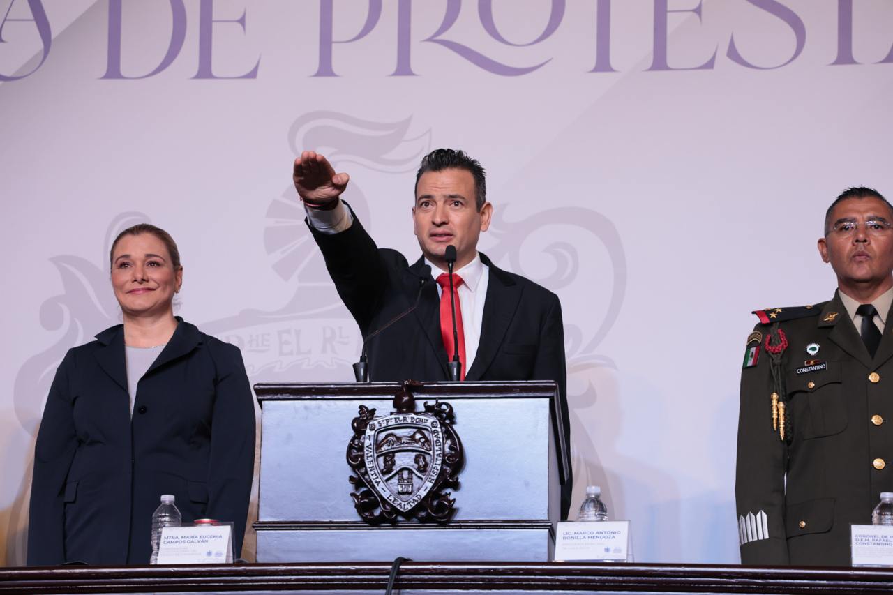 *Marco Bonilla rinde protesta como alcalde de Chihuahua Capital para el periodo 2024-2027
