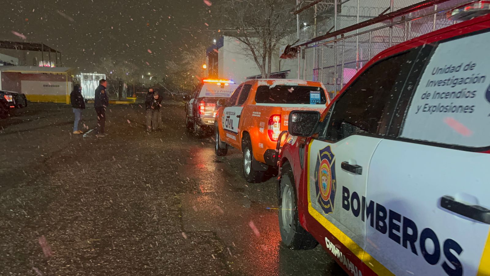 Extremen precauciones por la tormenta invernal en la ciudad: Protección Civil Municipal.