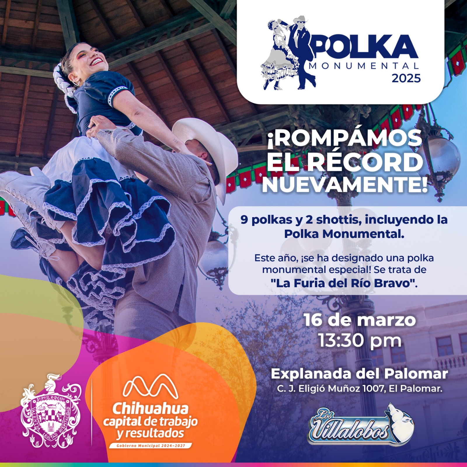 Conoce aquí todo el calendario de actividades del Día del Folklore Chihuahuense 2025.