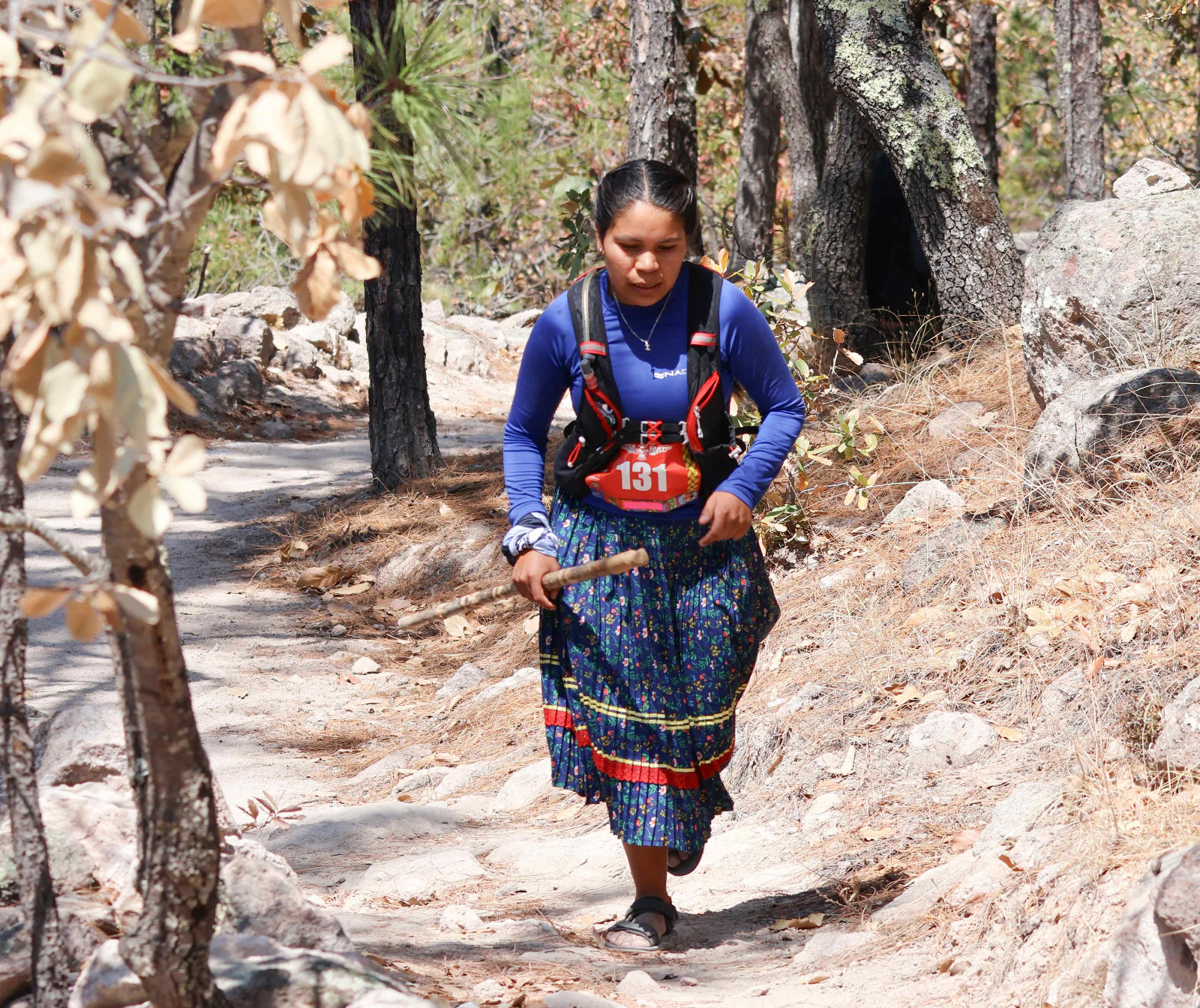 Participan 180 atletas en la carrera Copper Canyon Trail Run en el Parque Barrancas.