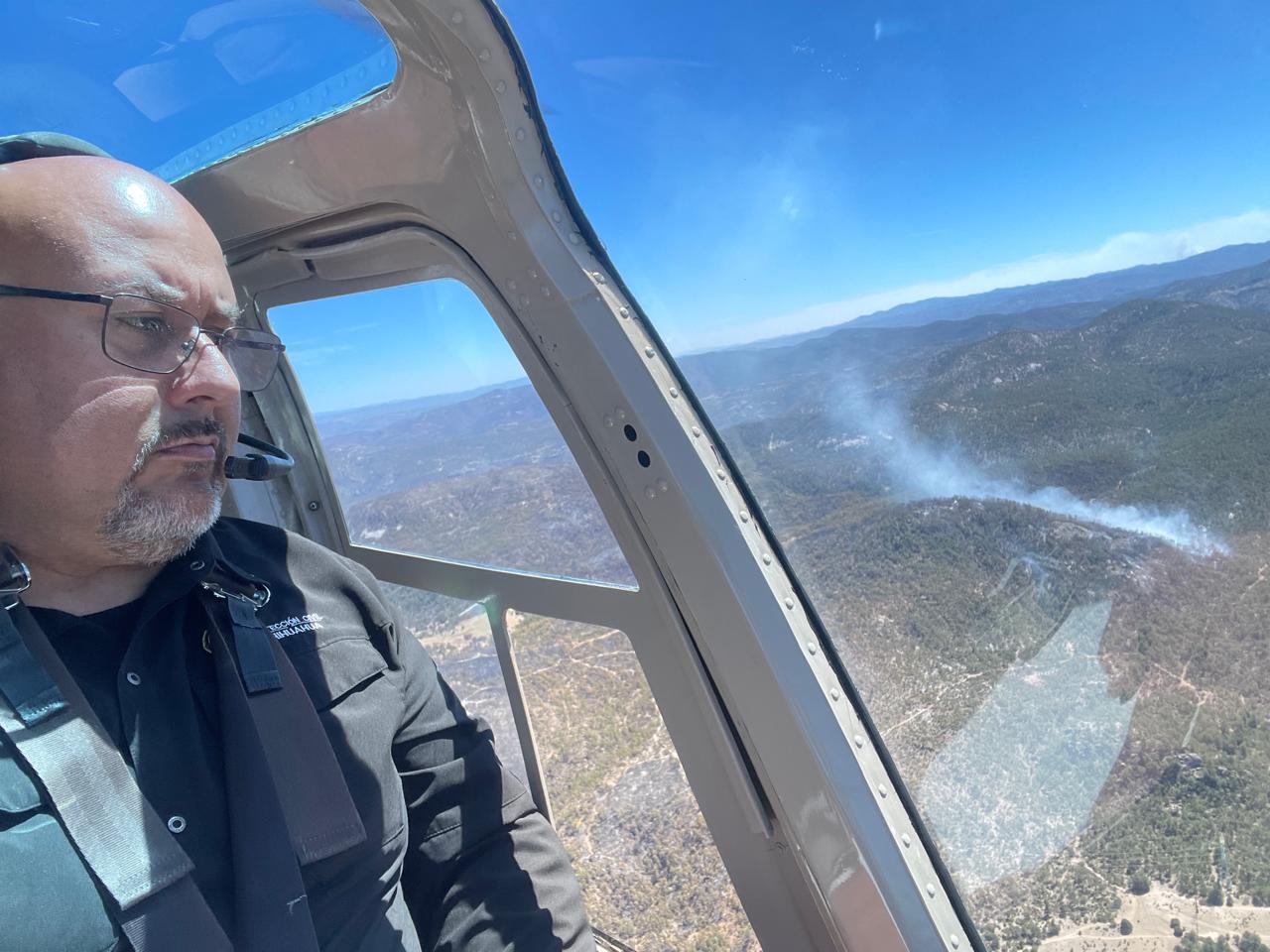 Gobierno del Estado atiende incendios en Ocampo y refuerza acciones preventivas.