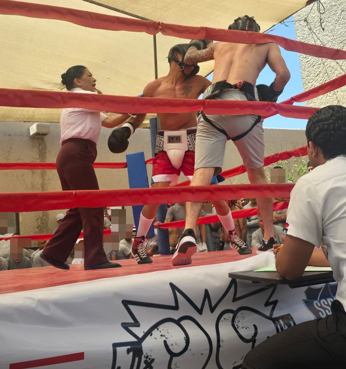Participan 10 Personas Privadas de la Libertad en torneo de box en el Cereso No. 1