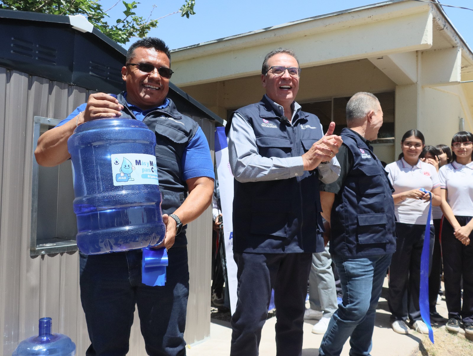 Inaugura JCAS tres Plantas de Ósmosis Inversa en Villa Ahumada