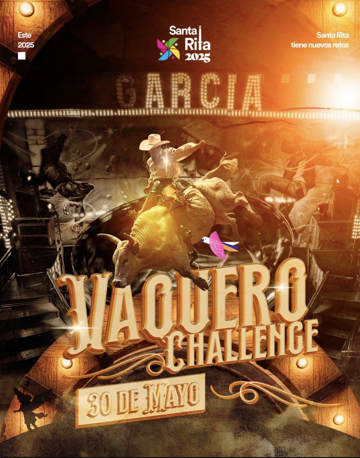 Hoy es el gran día….Llega Vaquero Challenge en la Feria de Santa Rita 2025