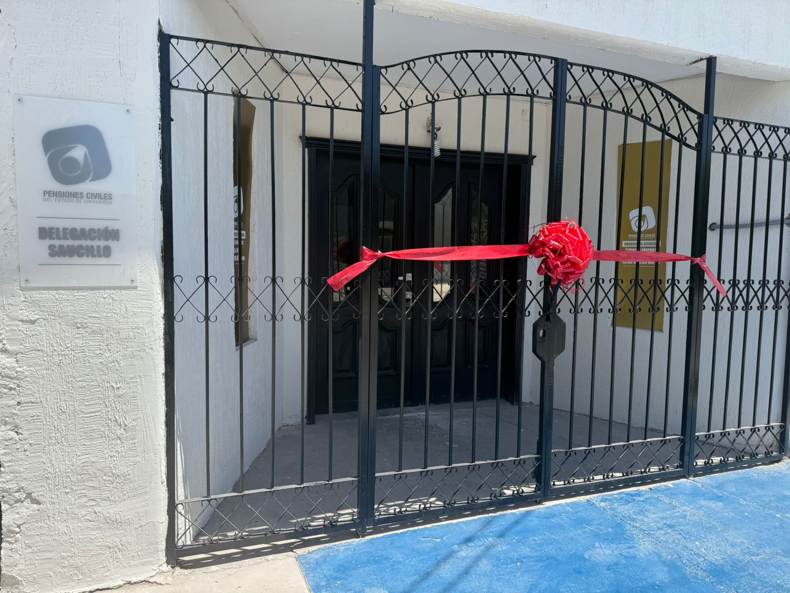 Abre Pensiones Civiles del Estado y SNTE nuevo espacio de atención en la Delegación Saucillo.