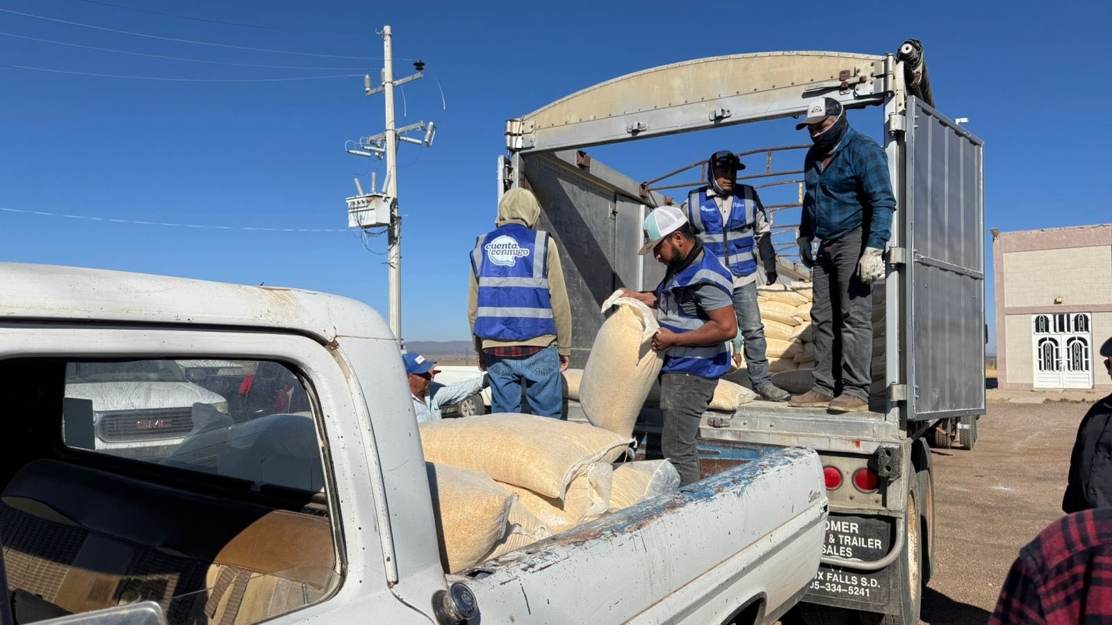 Inicia Secretaría de Desarrollo Rural entrega de 15 mil toneladas de maíz molido a 10 mil productores