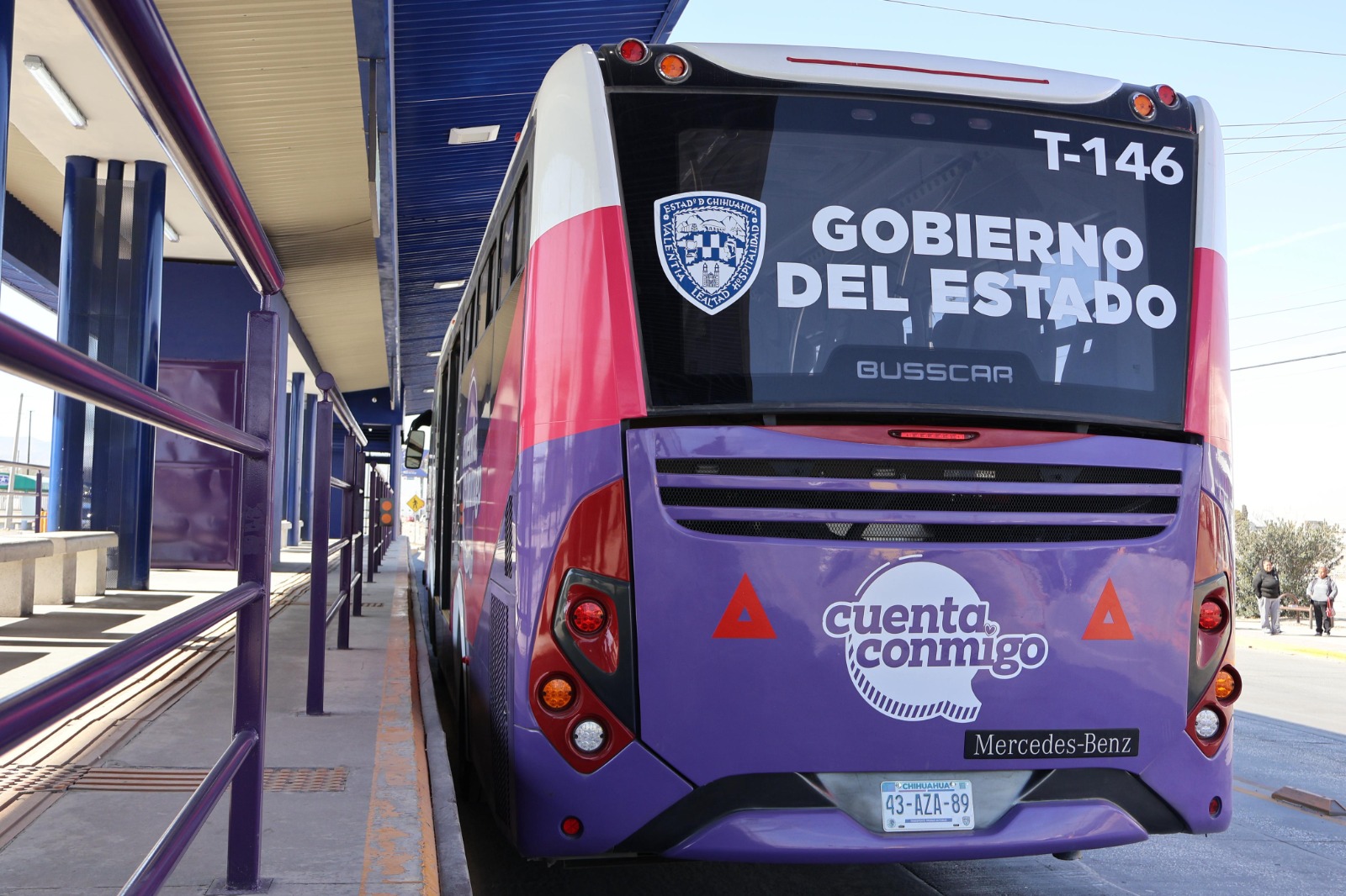 Invitan a la ciudadanía a tramitar tarjetas del JuárezBus.
