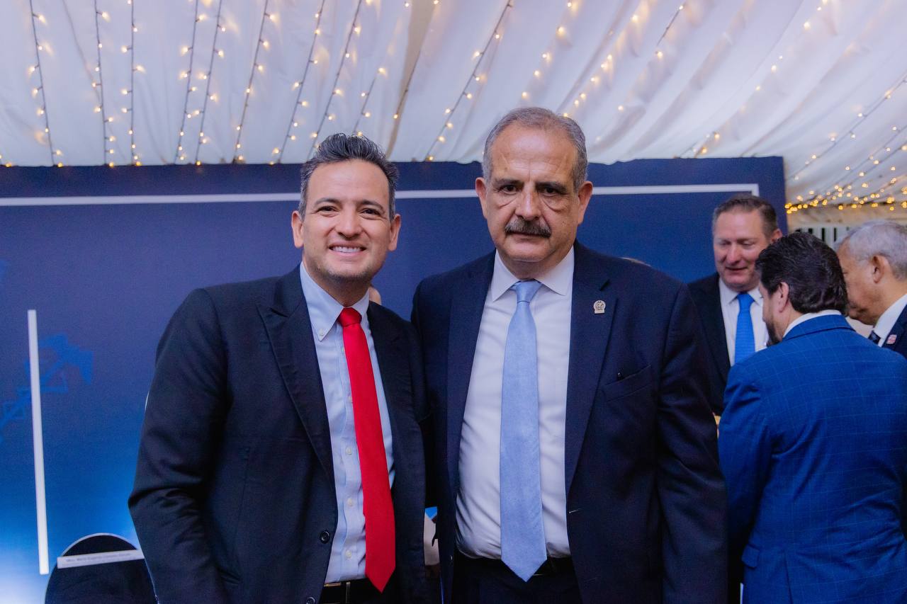 Respalda alcalde Marco Bonilla al nuevo presidente de la CANACO Chihuahua.