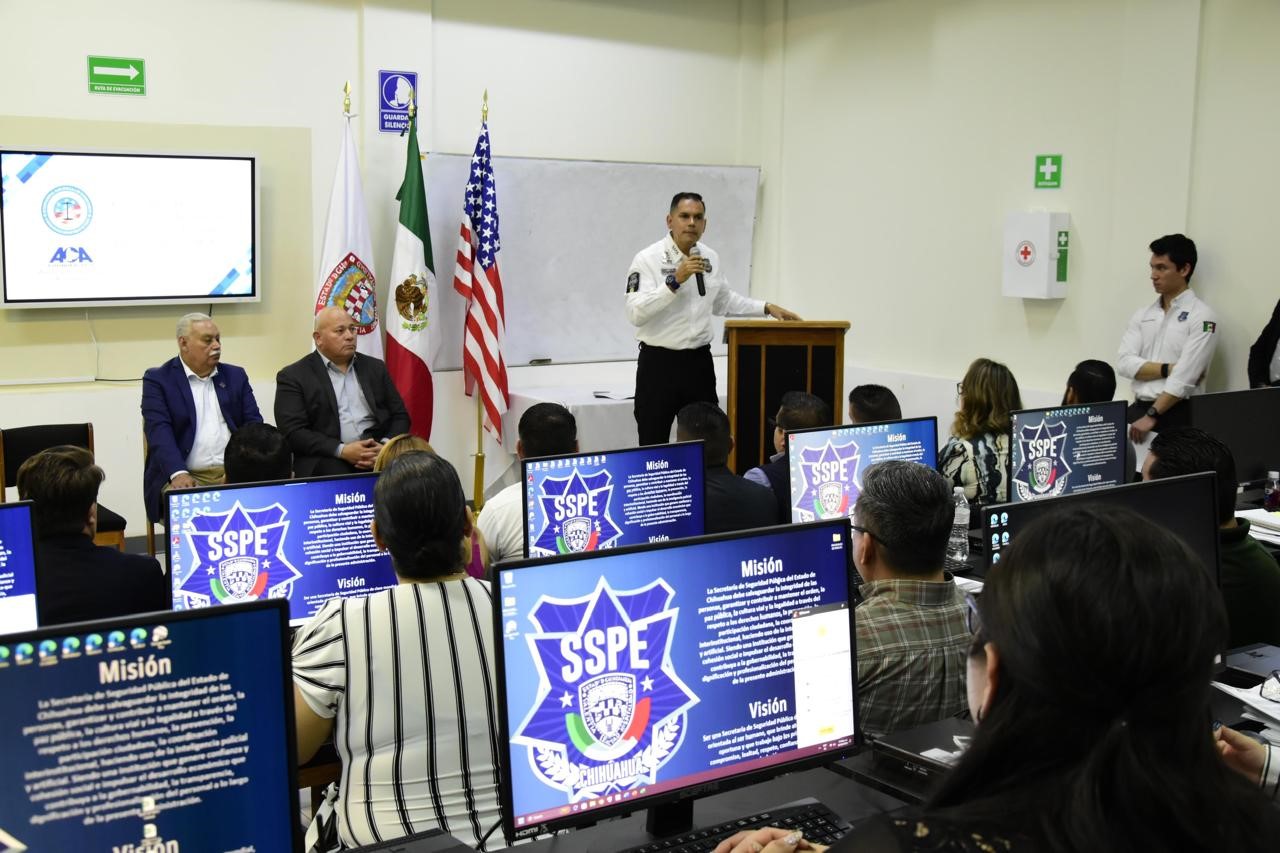 Inaugura Policía del Estado curso de acreditación ACA para el Sistema Penitenciario