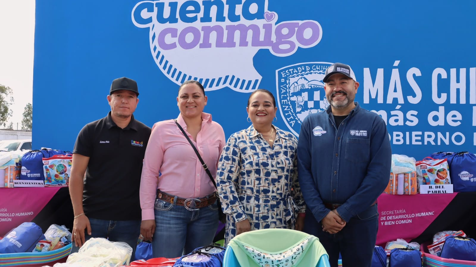 Entrega Desarrollo Humano kits de apoyo infantil en 12 municipios